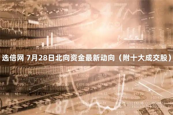 选倍网 7月28日北向资金最新动向（附十大成交股）